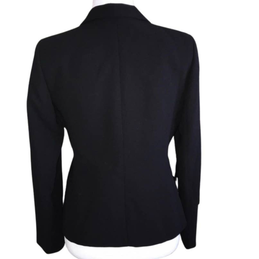 Kasper Separates Black Soft Button Close Blazer S… - image 2